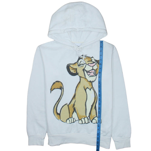 Disney x Primark Women White XS Hoodie with Lion King Graphic