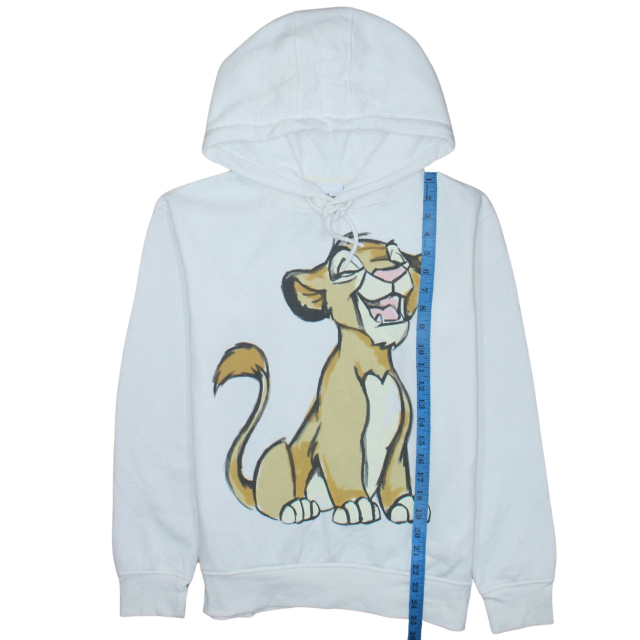Disney x Primark Women White XS Hoodie with Lion King Graphic