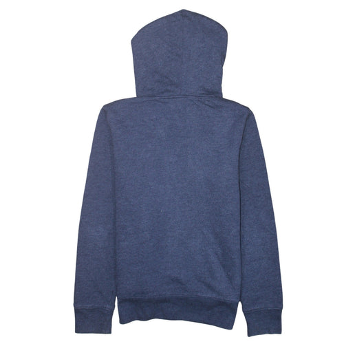 GAP Womens Blue Full Zip Hooded Sweatshirt Size S Sherpa Lined