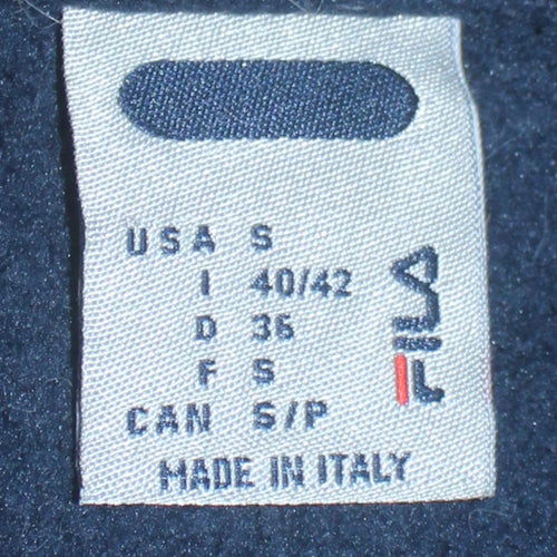 Fila Women's Blue Fleece Full Zip Jacket Size S