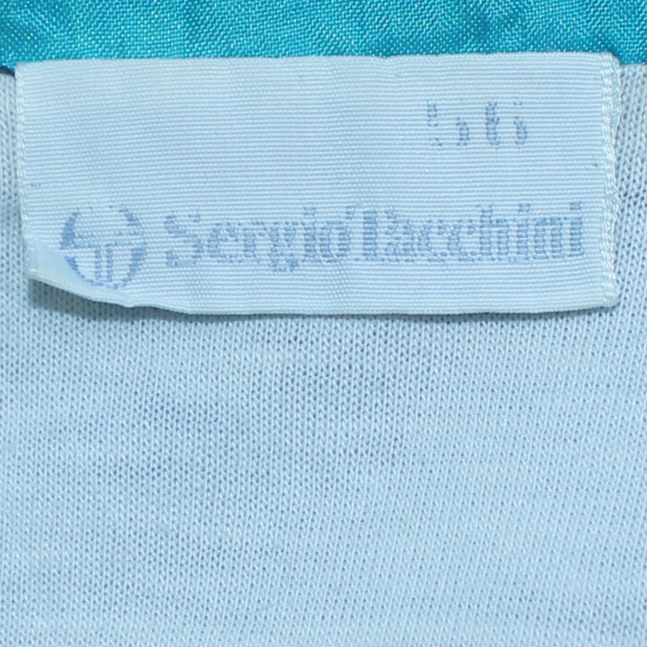 Sergio Tacchini Men's Blue Colourblock Track Jacket Size M