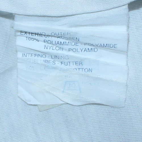 Sergio Tacchini Men's Blue Colourblock Track Jacket Size M