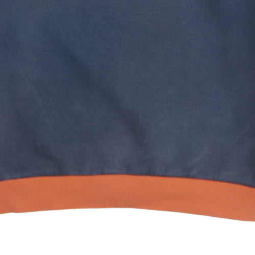 Umbro Men's Blue Orange Logo Crew Neck Sweatshirt Size S