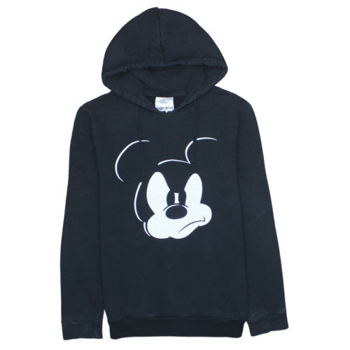 Disney Womens Black XS Pullover Hoodie Mickey Graphic Sweatshirt
