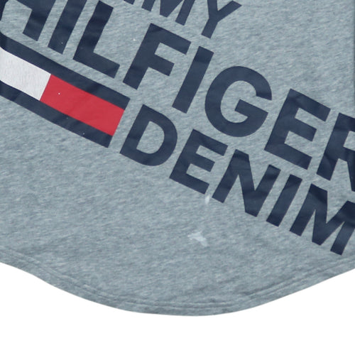 Tommy Hilfiger Denim Women's Grey Pullover Sweatshirt Size S
