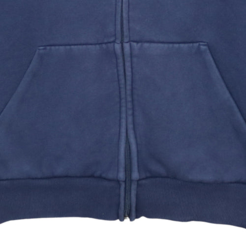 Puma Mens Blue Full Zip Hoodie Small Regular Fit Logo Sweatshirt