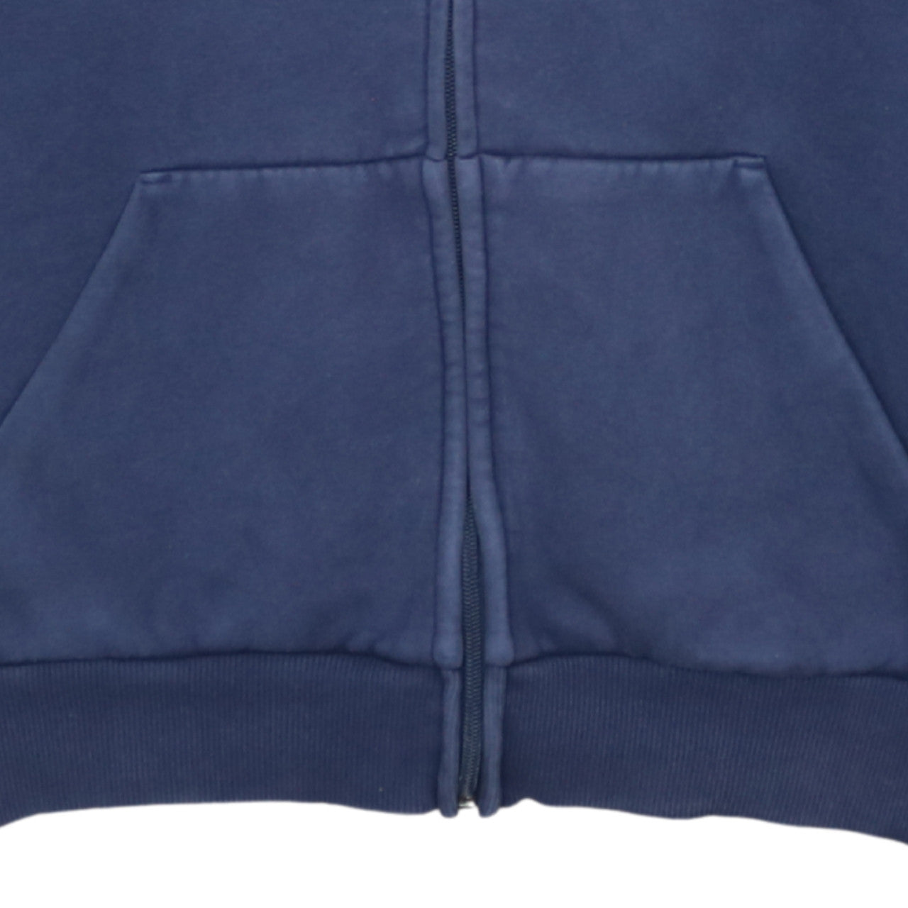 Puma Mens Blue Full Zip Hoodie Small Regular Fit Logo Sweatshirt