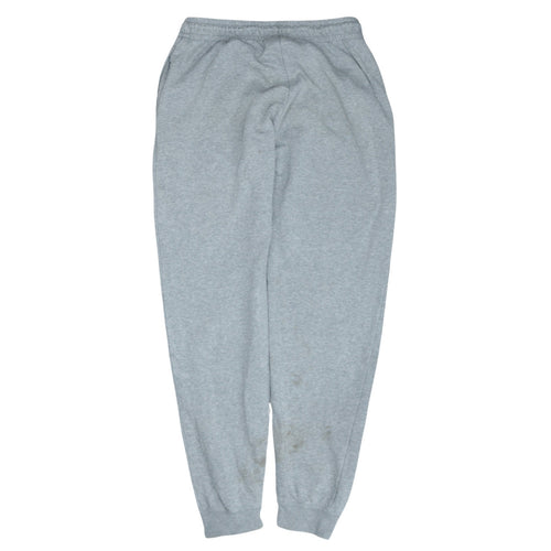 Nike Women Grey Sweatpants S Regular Fit Fleece Joggers
