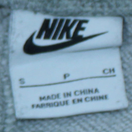 Nike Women Grey Sweatpants S Regular Fit Fleece Joggers