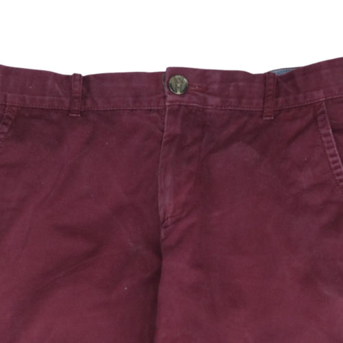Tommy Hilfiger Men's Red Slim Chino Trousers Size 30R