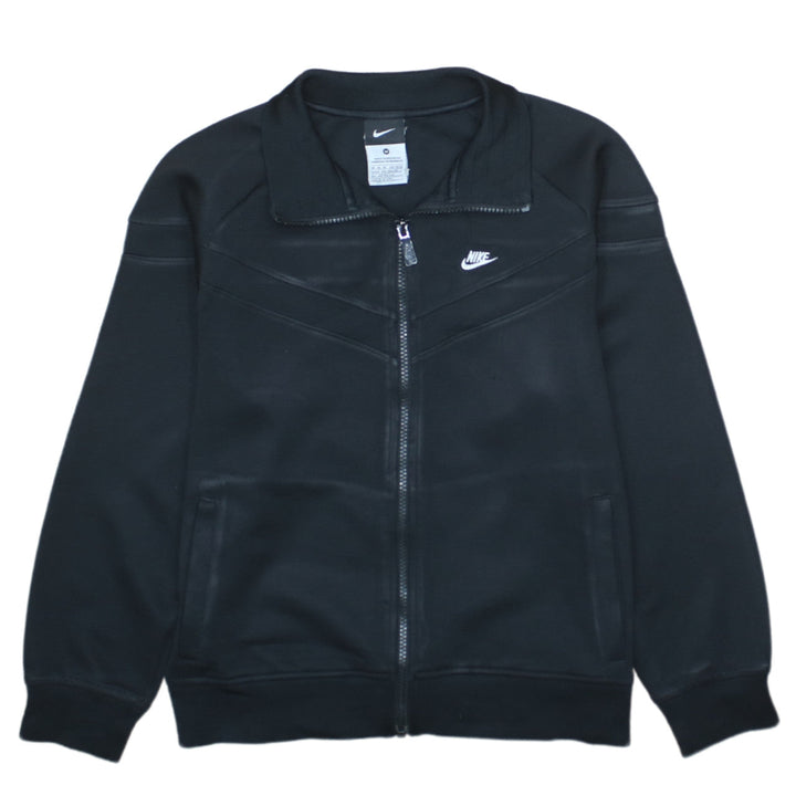 Nike Boys Black Full Zip Sweatshirt Jacket 10-12 Years Regular Fit