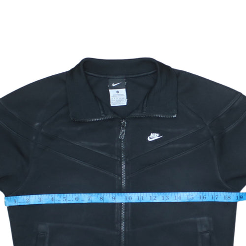 Nike Boys Black Full Zip Sweatshirt Jacket 10-12 Years Regular Fit