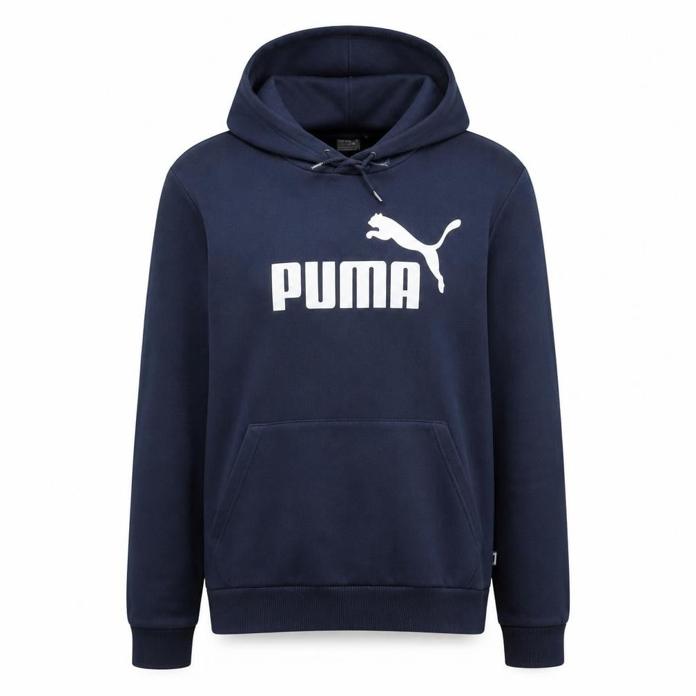 Puma Boys Navy Blue Pullover Hoodie XL Hooded Sweatshirt Logo Print