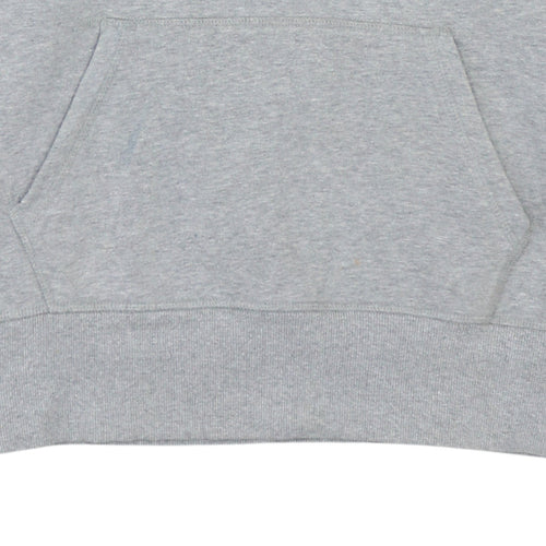 Ellesse Women's Grey Hoodie Size 14 Pullover Logo Sweatshirt
