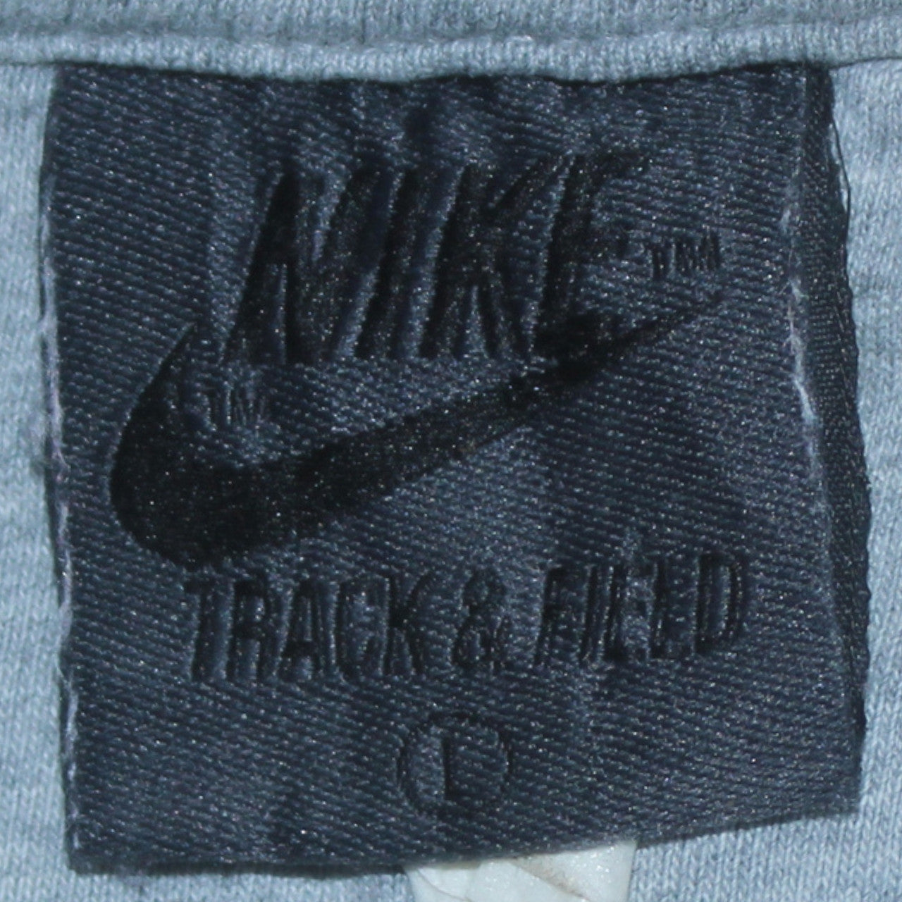 Nike Men’s Grey Track & Field Button Sweatshirt L Regular Fit