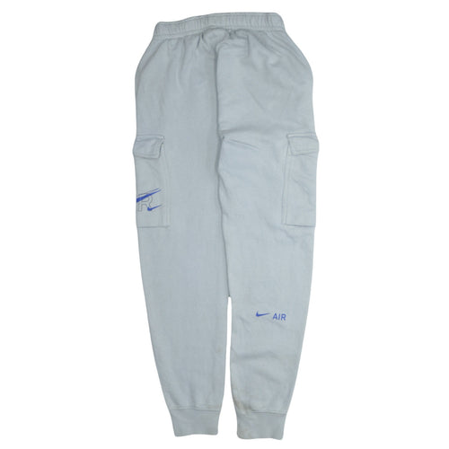 Nike Mens Grey XS Cargo Jogger Sweatpants Tapered Fleece