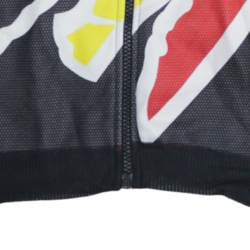FERYN Men's Multicoloured Full Zip Cycling Sweatshirt Size L