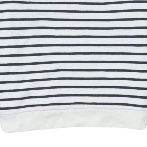 Levi's Women's Navy Stripe Crew Neck Pullover Sweatshirt Size S