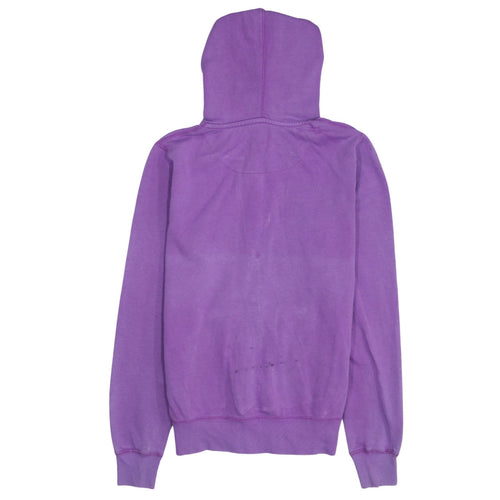Nike Womens Purple Full Zip Hoodie Size M Relaxed Fit Sweatshirt