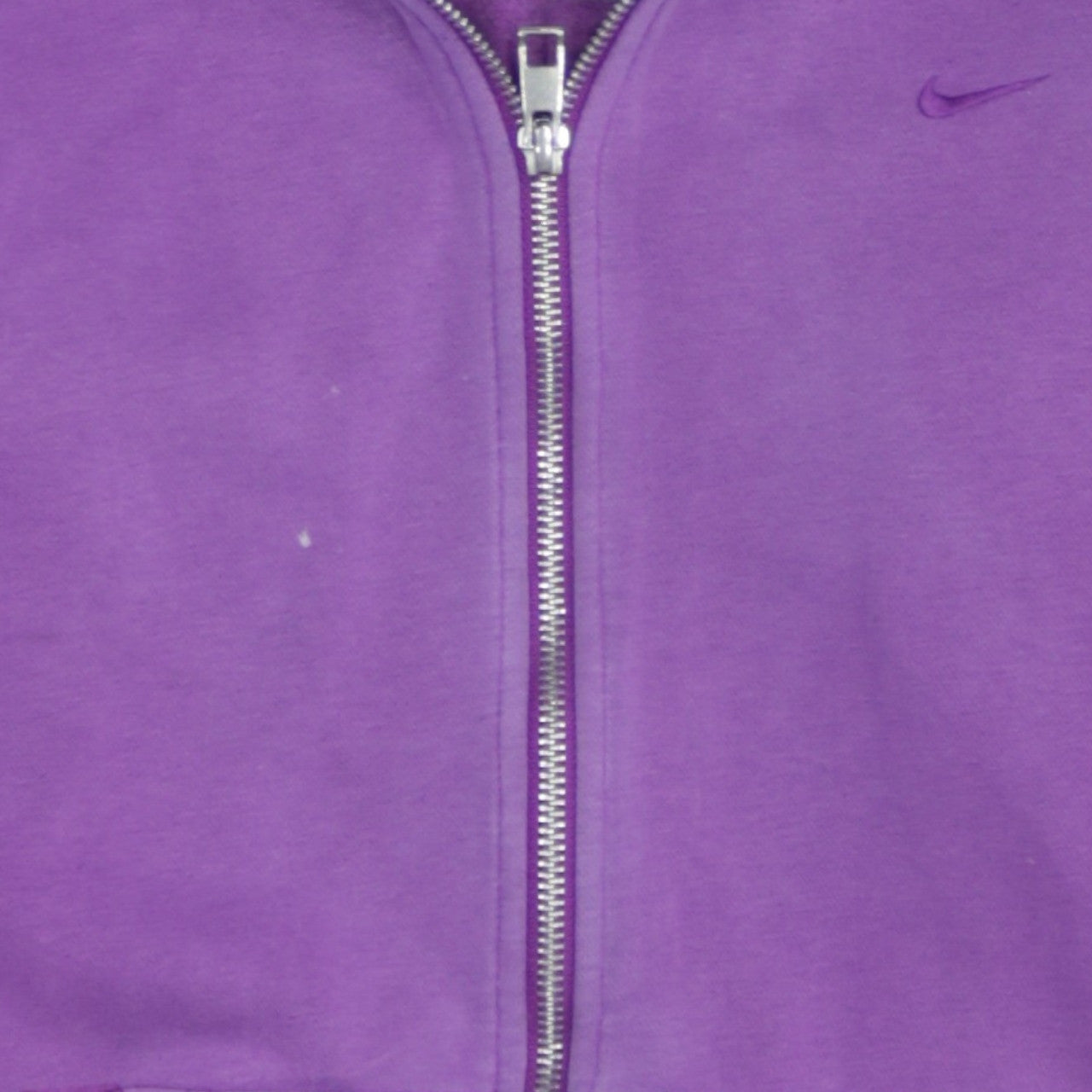 Nike Womens Purple Full Zip Hoodie Size M Relaxed Fit Sweatshirt