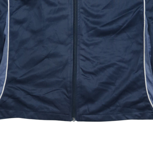 Times Sport Men's Blue Full Zip Lightweight Jacket L