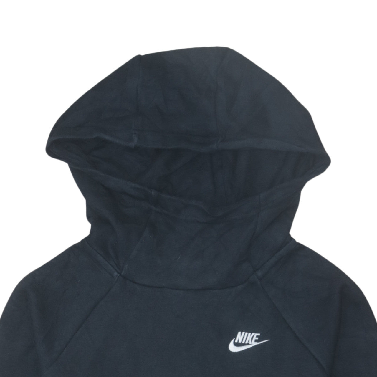 Nike Men's Black Pullover Hoodie XS Logo Fleece Sweatshirt