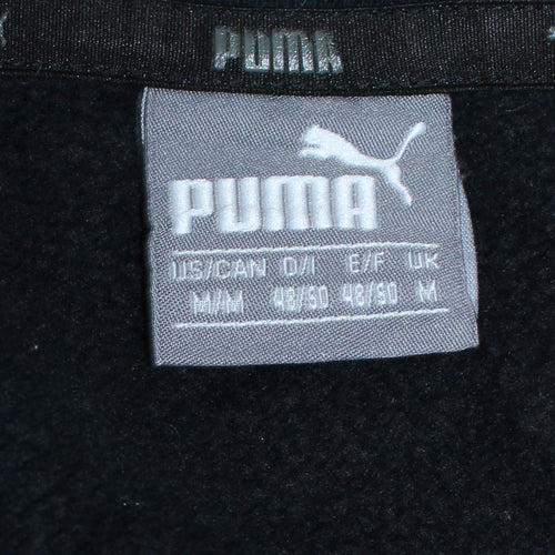 Puma Women's Black Crew Neck Pullover Sweatshirt Size M