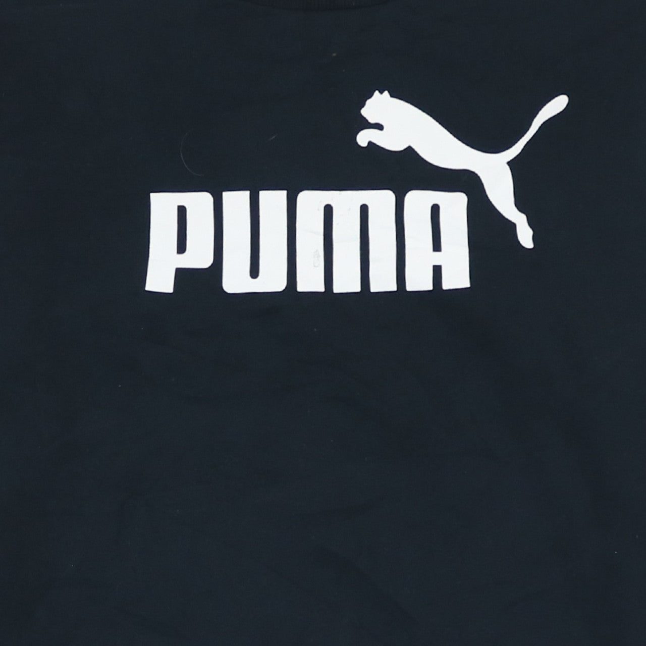 Puma Women's Black Crew Neck Pullover Sweatshirt Size M