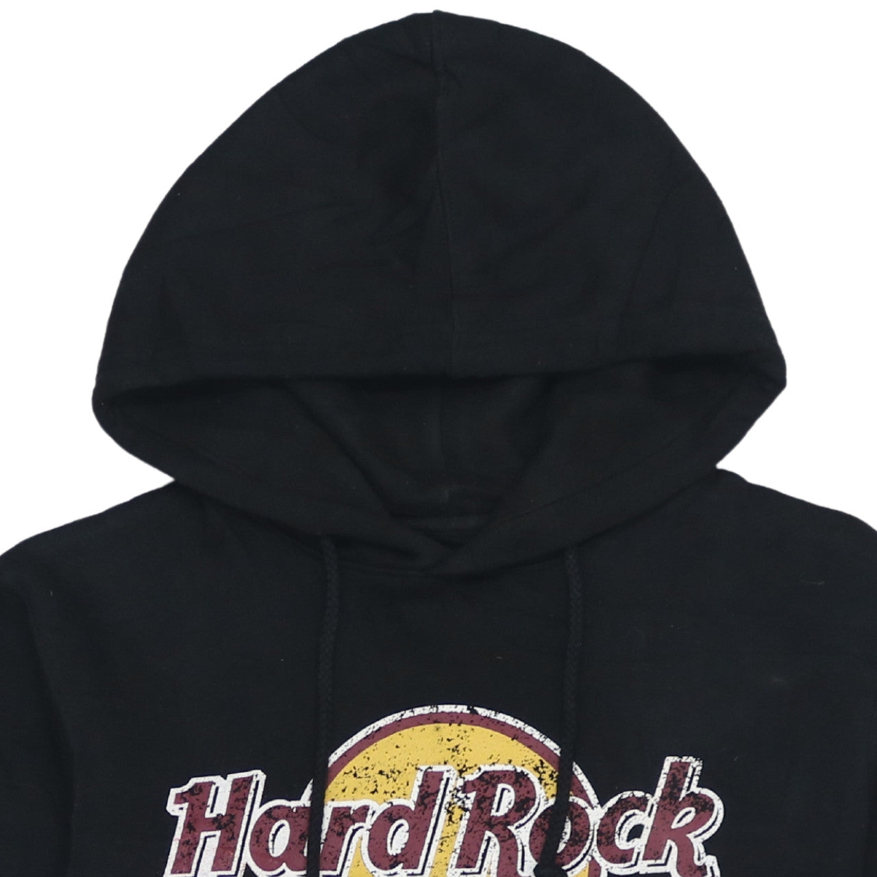 Hard Rock Cafe New York Men's Black Pullover Hoodie Medium