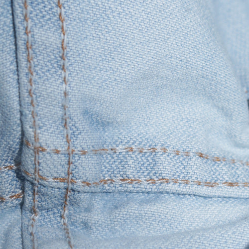 Wrangler Men's Blue 34x36 Straight Leg Denim Jeans