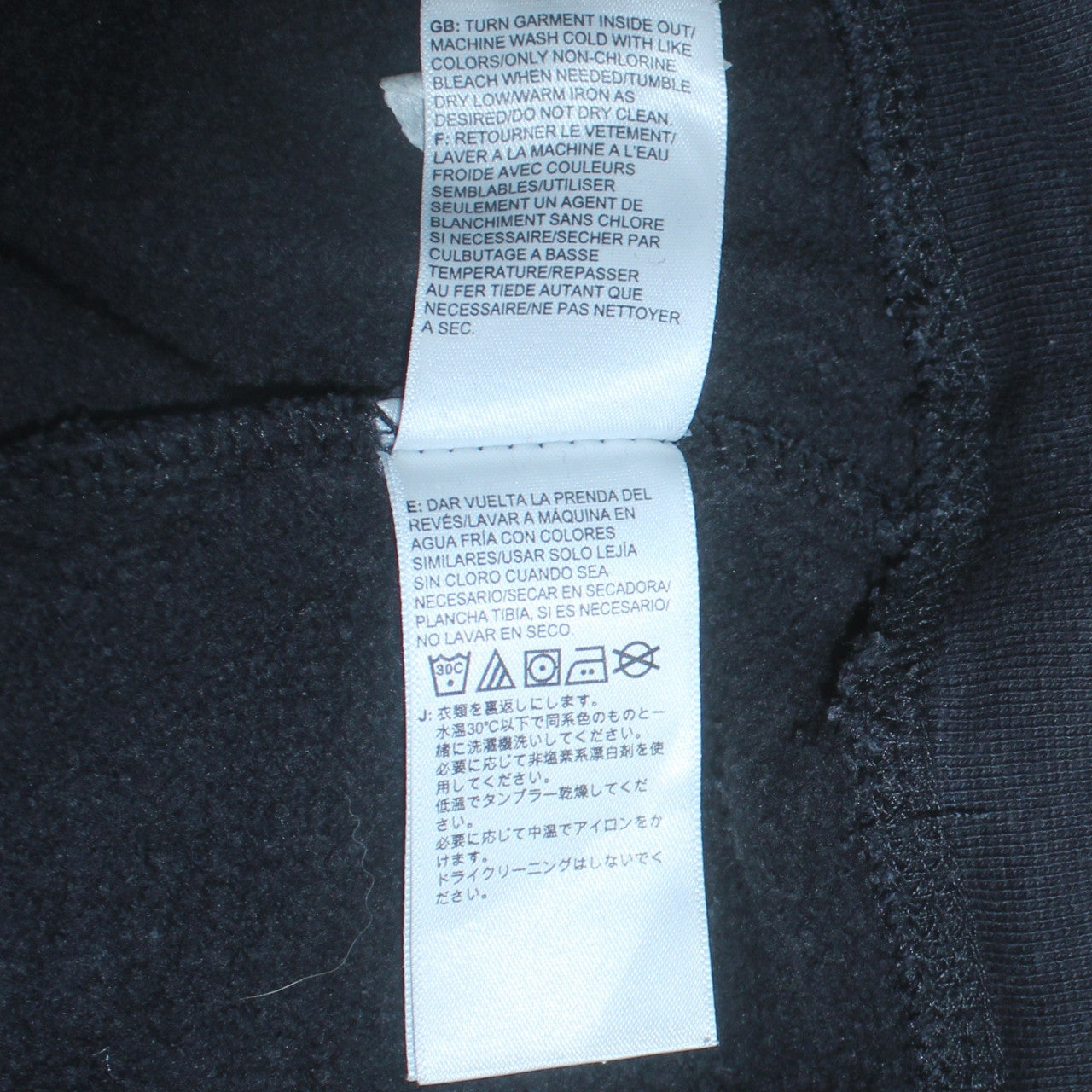 The North Face Mens Black XS Regular Fit Crew Neck Sweatshirt