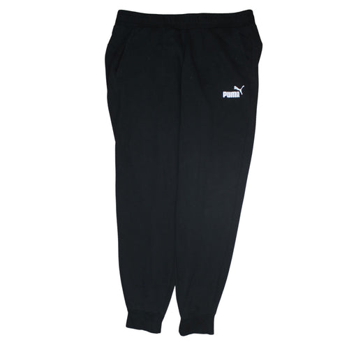 Puma Men's Black XL Regular Fit Sweatpants Joggers