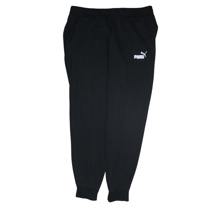 Puma Men's Black XL Regular Fit Sweatpants Joggers