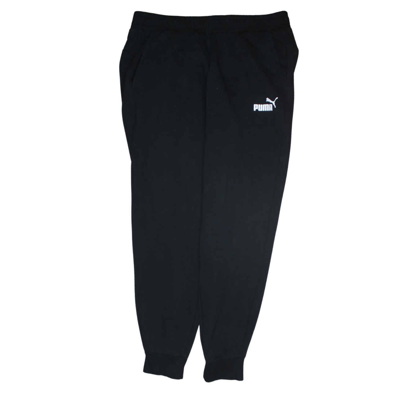 Puma Men's Black XL Regular Fit Sweatpants Joggers