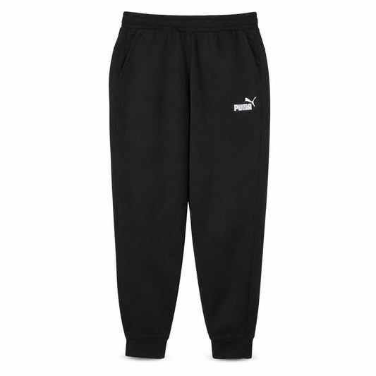 Front view of Puma Men's Black XL Regular Fit Sweatpants Joggers