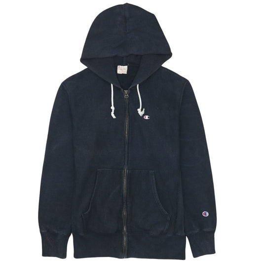 Champion Men's Blue XL Full Zip Hoodie Reverse Weave Jacket