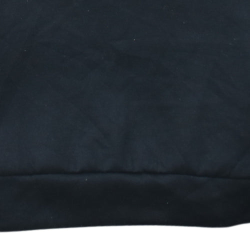 The North Face Boys Grey Black Colourblock 1/4 Zip Pullover Hoodie XL