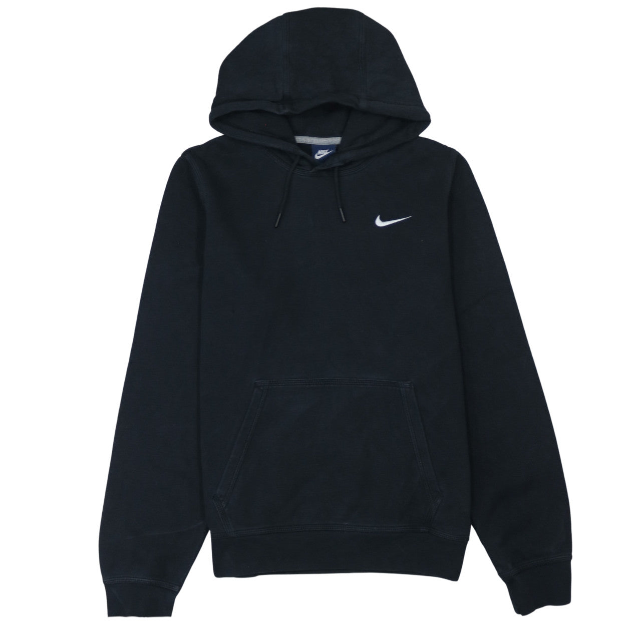 Nike Men's Black Small Pullover Hoodie Fleece Sweatshirt