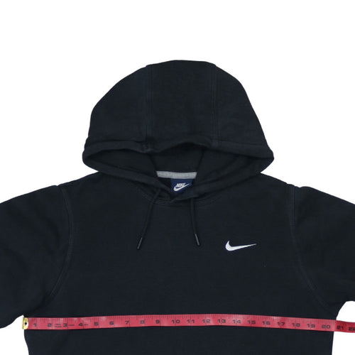 Nike Men's Black Small Pullover Hoodie Fleece Sweatshirt