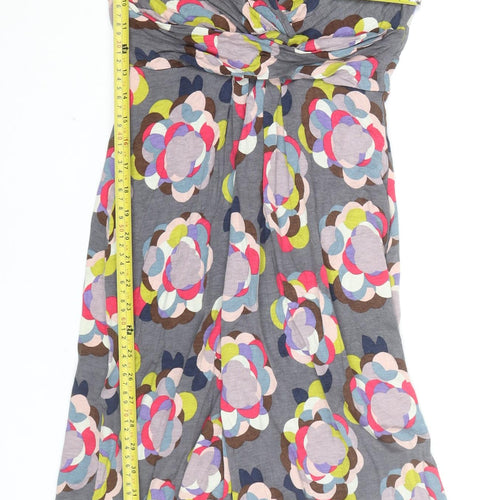 Boden Women’s Multicoloured Viscose Wrap Dress Size 12