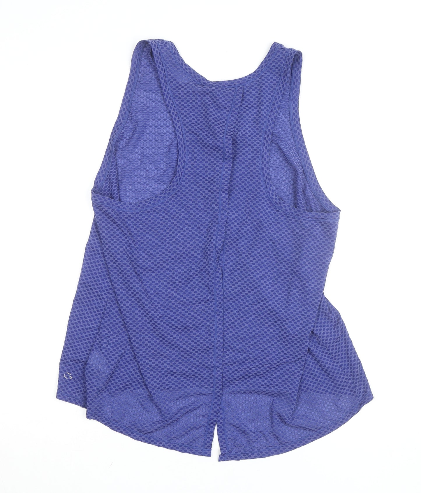 GapFit Blue Women's L Mesh Racerback Tank Top Activewear