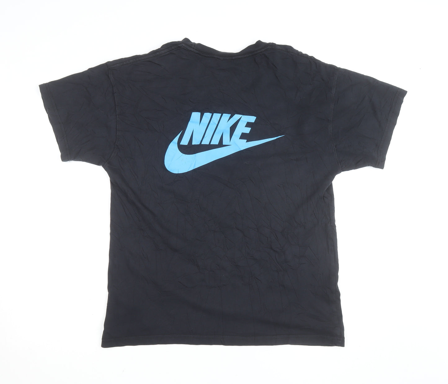 Nike Men's Black Graphic Logo Sports T-Shirt Size M