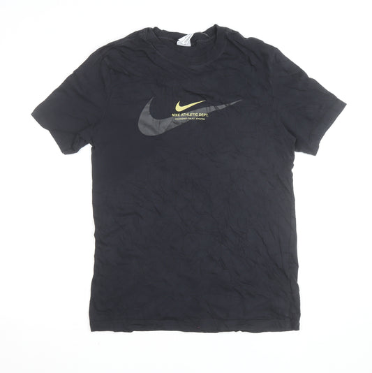 Nike Men's Black Medium Athletic Dept. Graphic Cotton T-Shirt