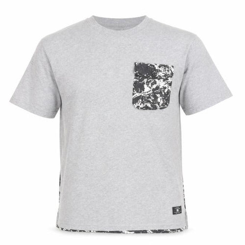 DC Shoes Men's Grey Crew Neck Short Sleeve T-Shirt L