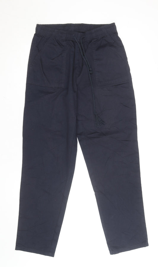 Primark Mens Blue Cotton Jogger Trousers Size M Regular Fit