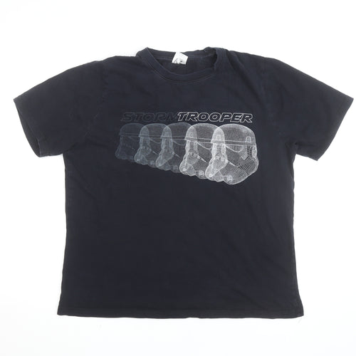 Star Wars Men's Black XL Stormtrooper Graphic Cotton T-Shirt
