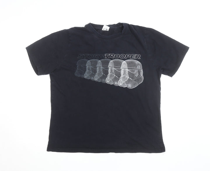 Star Wars Men's Black XL Stormtrooper Graphic Cotton T-Shirt