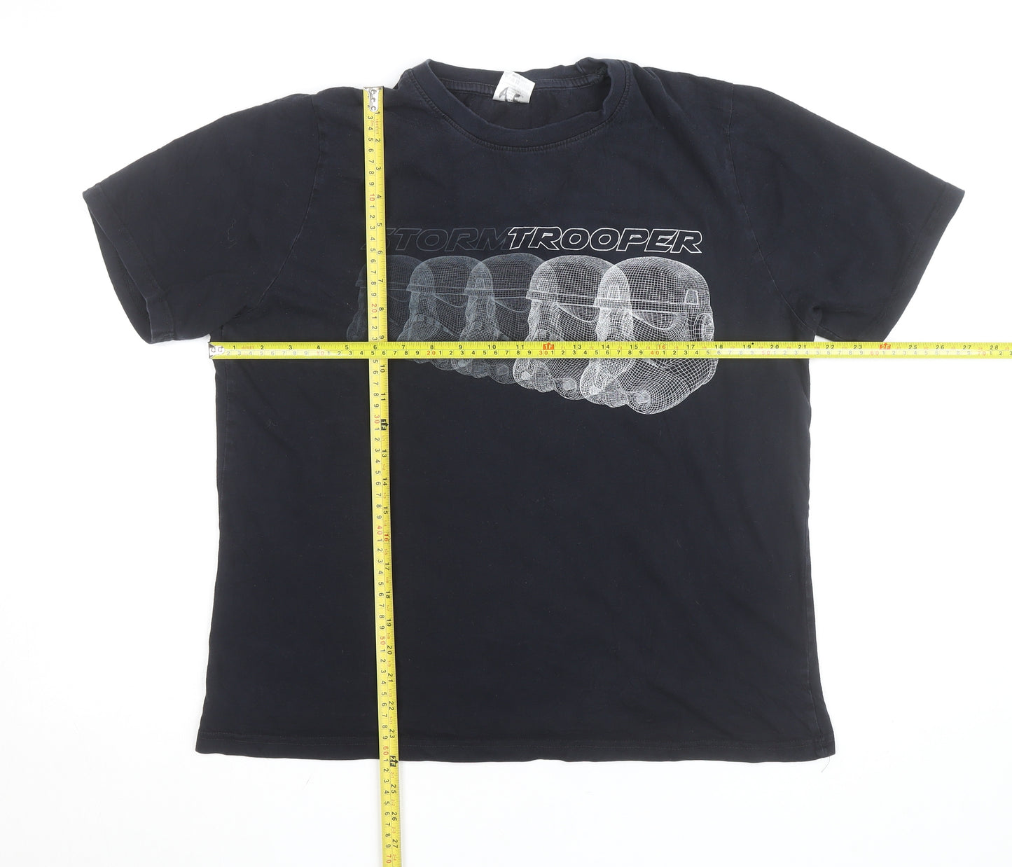 Star Wars Men's Black XL Stormtrooper Graphic Cotton T-Shirt