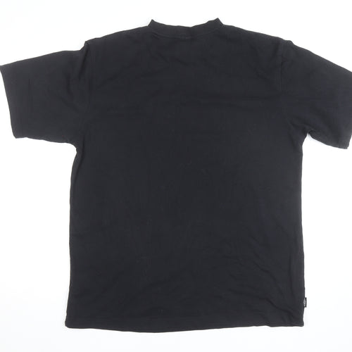 Umbro Men's Black Crew Neck Sports T-Shirt Size L