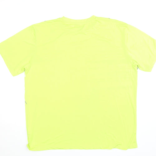 Atlas For Men Yellow XL Sports Graphic T-Shirt for Men